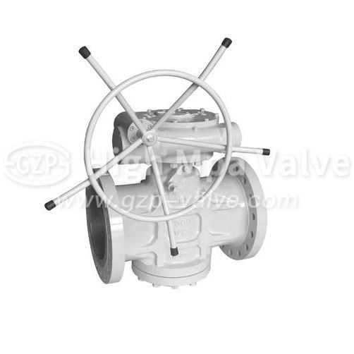 Geschmiertes PLUG-Ventil